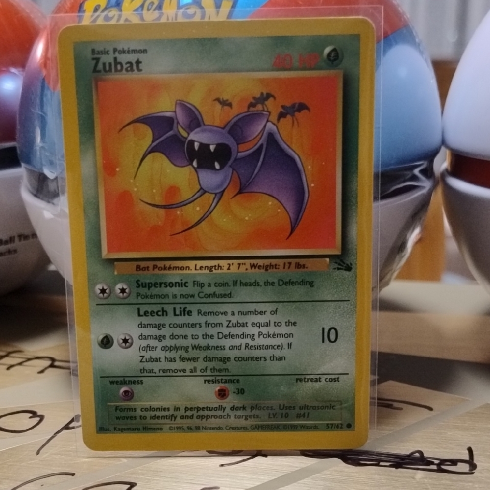 Zubat Pokémon Card